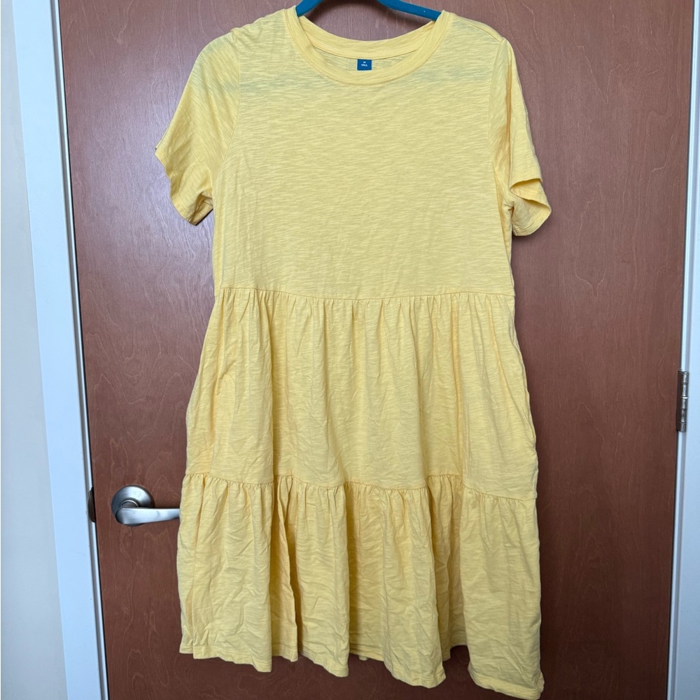 Old Navy Sunny Yellow Dress M TALL